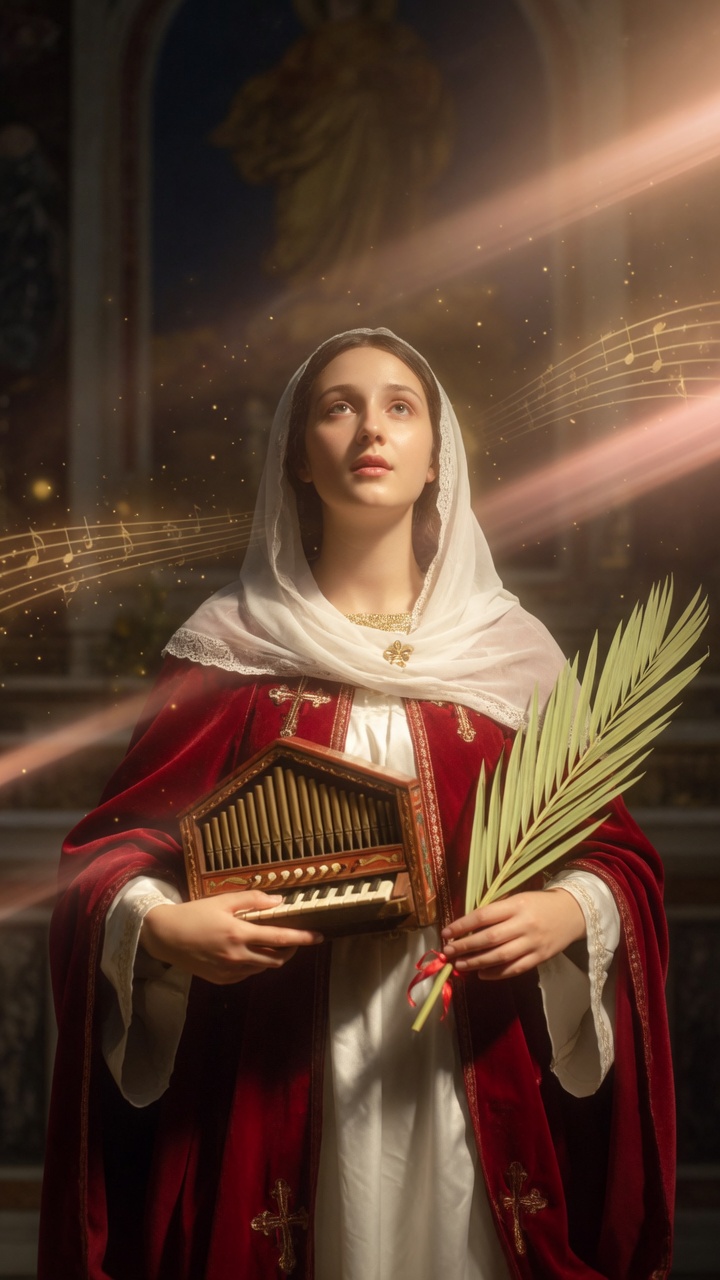 Recado em vídeo de Santa Cecília