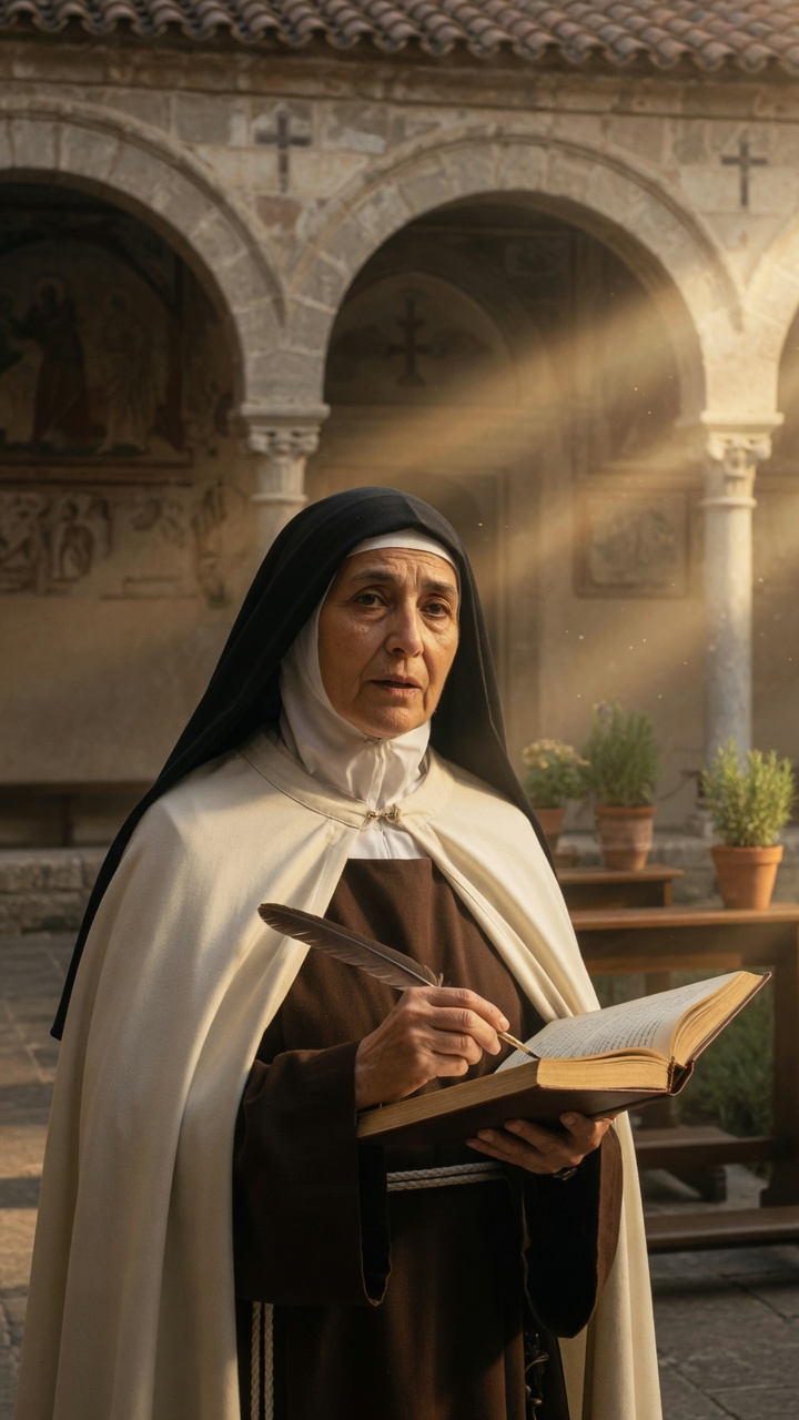 Recado em vídeo de Santa Teresa d'Ávila
